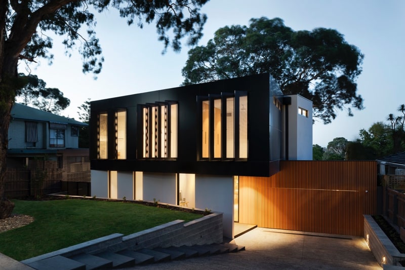 Zen Gateway with pool and garden